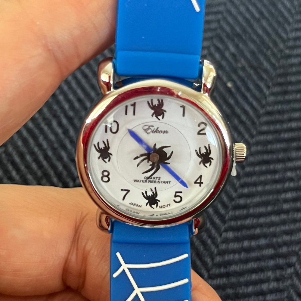 Brand New kids Watch 3D Cartoon Silicone  Stainless Steel Water Resistiant